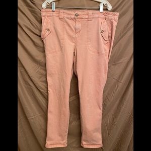 Torrid pink blush denim 26.5” inseam